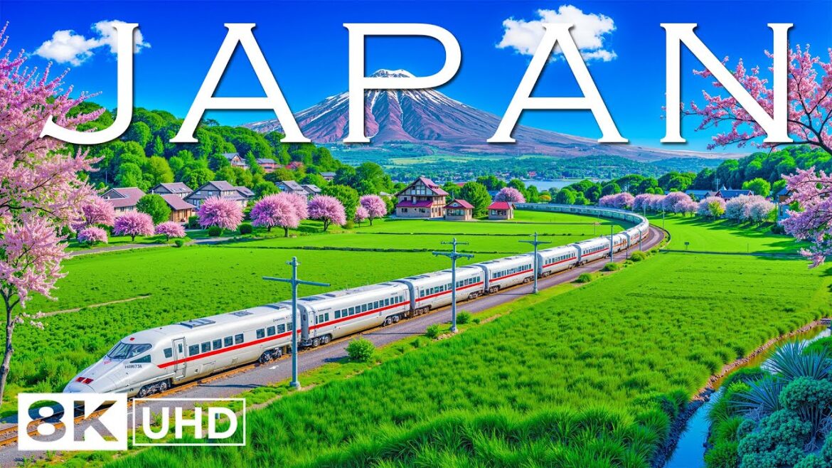 Wonders of Japan | Experience Cherry Blossoms and Scenic Coastlines | Travel Video 8K