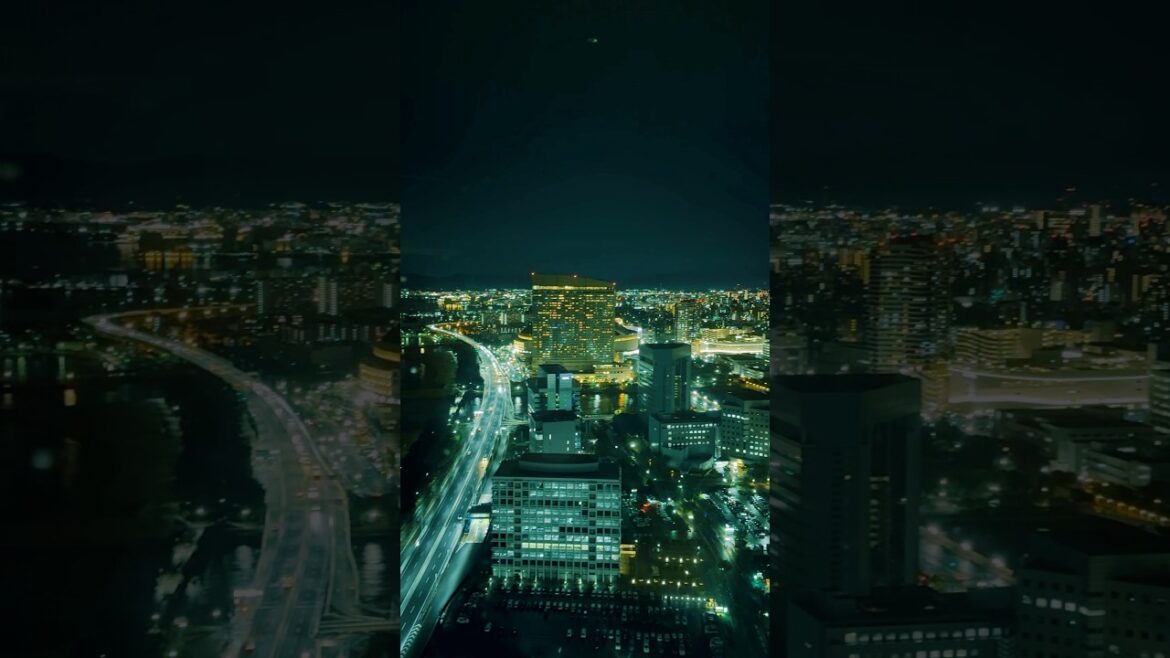 Fukuoka tower in Japan