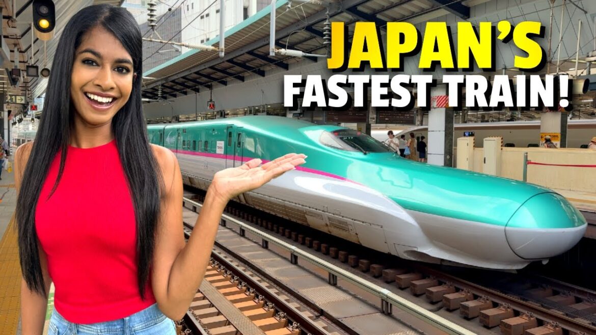 We Rode Japan's Fastest Bullet Train From Tokyo To Hokkaido 🇯🇵