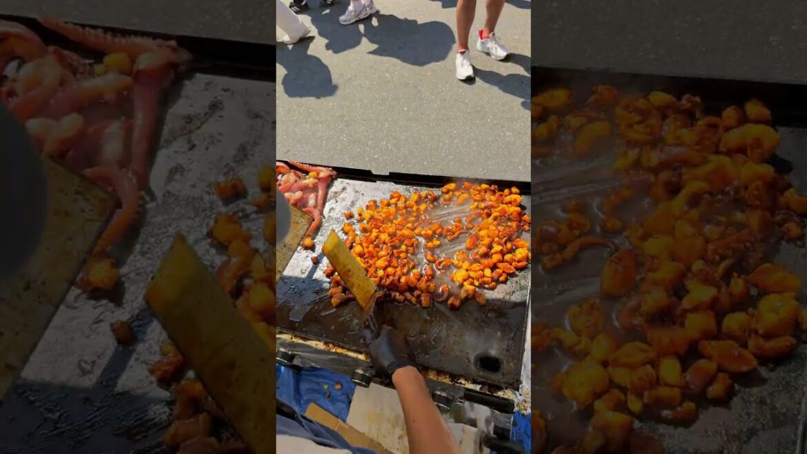 Seafood Grilled Octopus Skewers π Japan Fes NYC Street Food Festival Seafood Grilled Octopus Skewers π Japan Fes NYC Street Food Festival