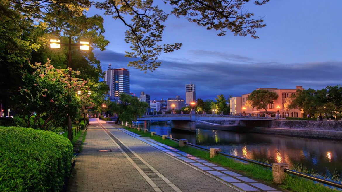 Peace Park Morning Walk | Hiroshima, Japan