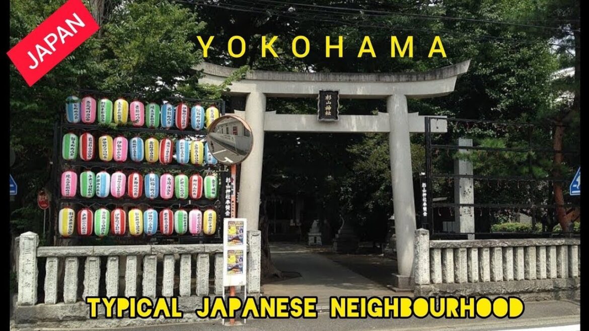 My Peaceful Neighborhood in Yokohama, Japan| Typical neighborhood in Tokyo| #Japan,#travel,#viral