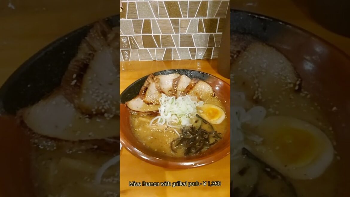Sapporo 2024 | Ramen Yoshiyama – Miso Ramen @AndyRicciEspejo#Hokkaido #Japan #SoloTravel #Pinoy Sapporo 2024 | Ramen Yoshiyama - Miso Ramen @AndyRicciEspejo#Hokkaido #Japan #SoloTravel #Pinoy
