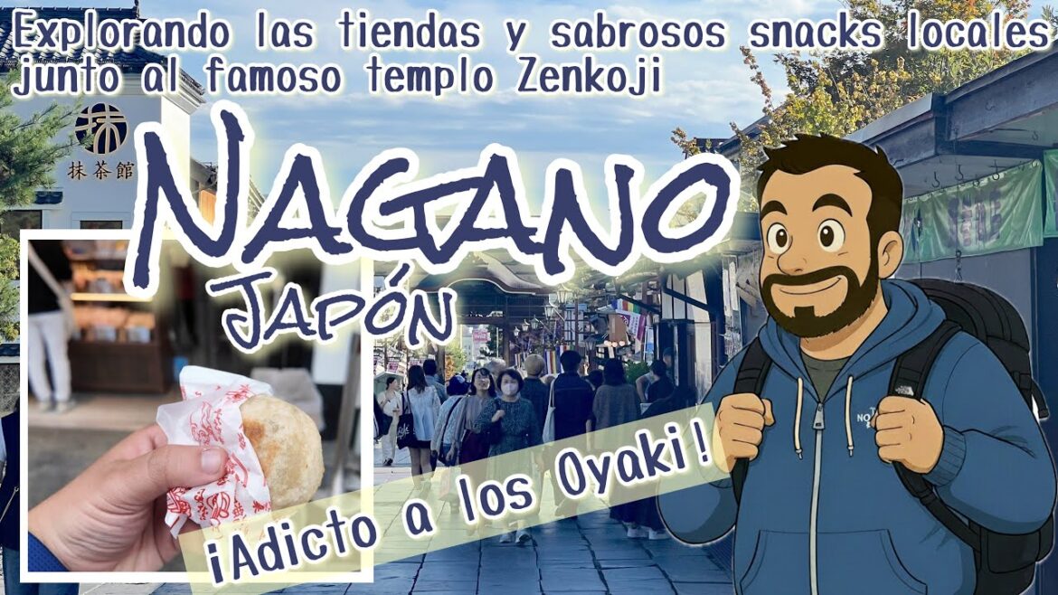 De compras en Nagano | Calle comercial templo Zenkoji, paseo a pie: souvenirs, snacks Japón HD vlog De compras en Nagano | Calle comercial templo Zenkoji, paseo a pie: souvenirs, snacks Japón HD vlog