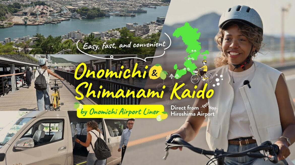Hiroshima Airport to Shimanami Kaido, direct in less than an hour! | 直行便で約50分!広島空港からしまなみ海道へ Hiroshima Airport to Shimanami Kaido, direct in less than an hour! | 直行便で約50分!広島空港からしまなみ海道へ
