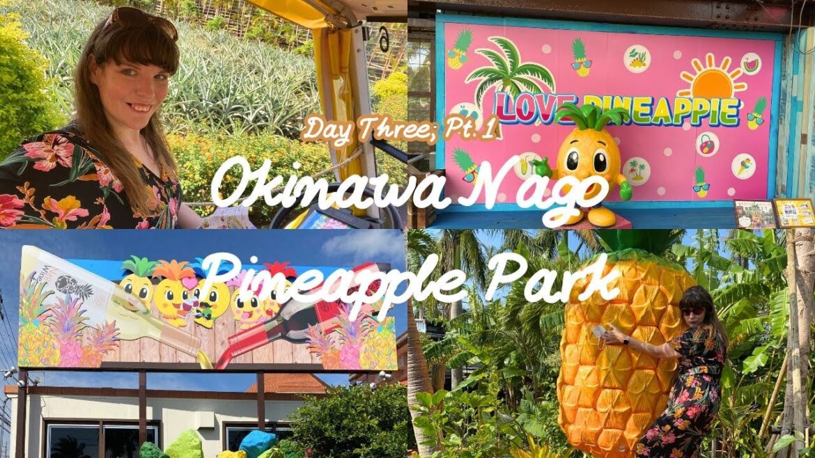 Okinawa Day Three! Nago Pineapple Park! Pineapples, dinosaurs, and wine, Oh My! Day Three, Part One!