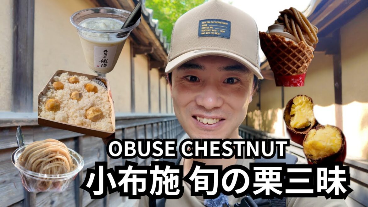 小布施で旬の栗三昧！栗スイーツ＆料理を満喫！【長野グルメ旅】Chestnut Feast in Obuse, Nagano