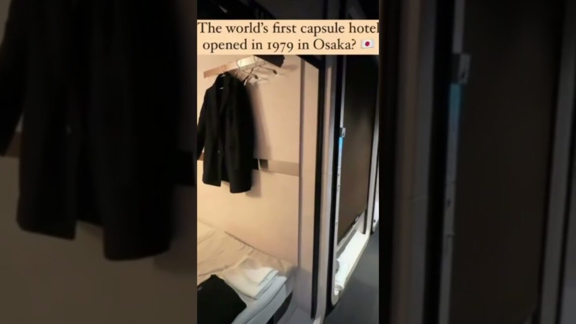 I Slept In A $30 Pod In Japan 😱#japan #travel #capsulehotel #viral I Slept In A $30 Pod In Japan 😱#japan #travel #capsulehotel #viral