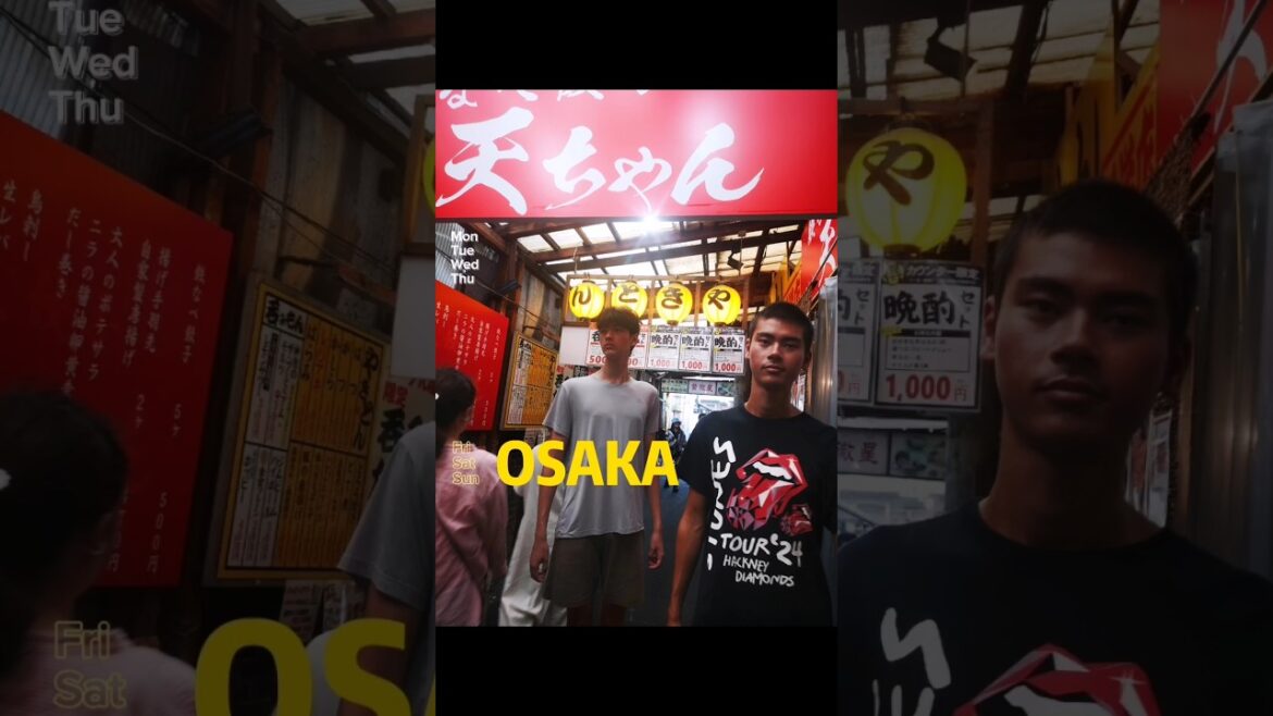 COOL OSAKA #travel  #japan#osaka #shorts