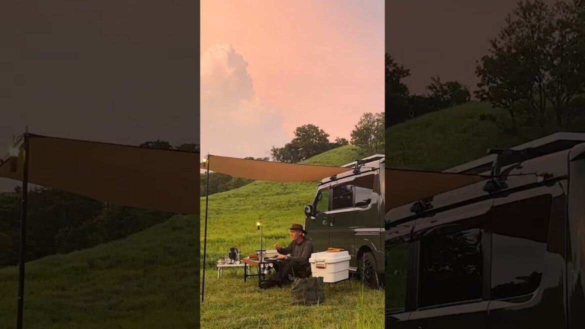 Solo Volcano Camping in Japan ๐ with the Worldโs Smallest Camper Van ๐ Solo Volcano Camping in Japan ๐ with the Worldโs Smallest Camper Van ๐