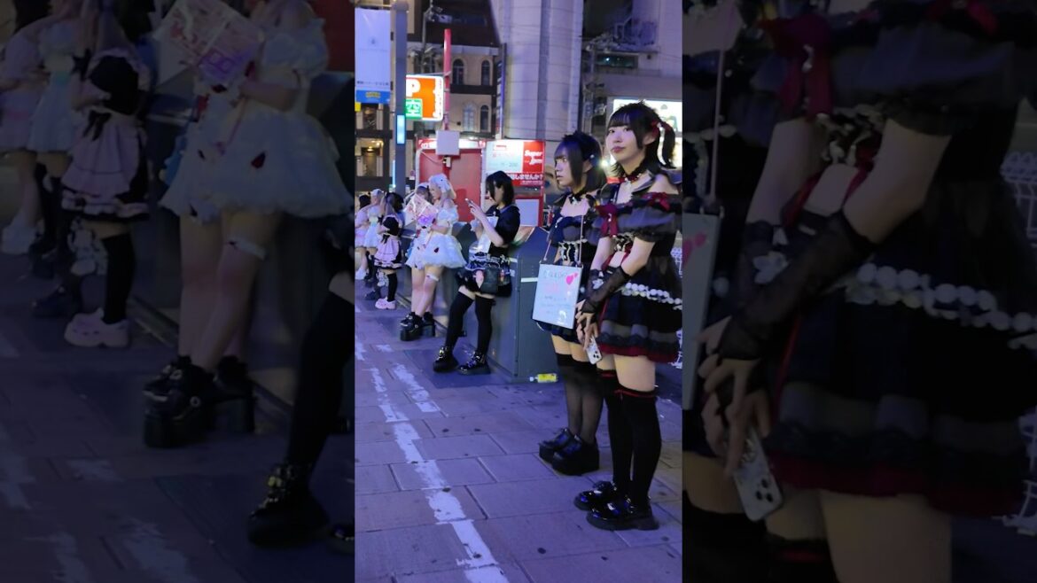 Osaka Nightlife Japan 🇯🇵 #beautifulgirl #japan #viral #shorts
