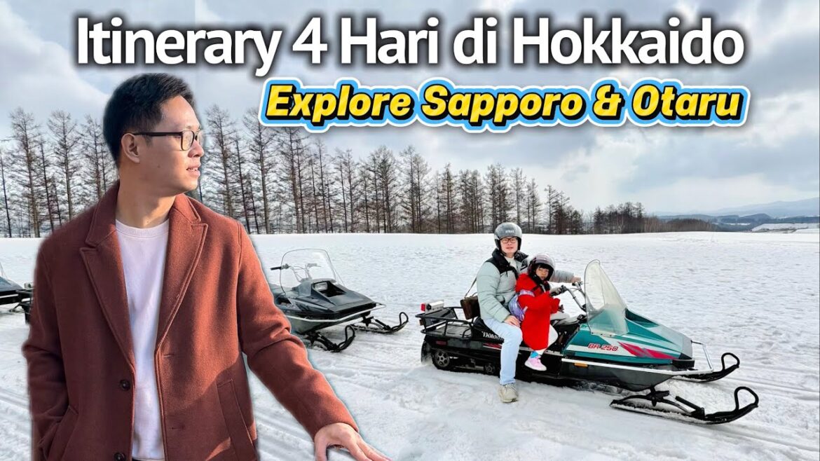 [HOKKAIDO ITINERARY] 4 Hari Explore Sapporo & Otaru | Winter in Hokkaido