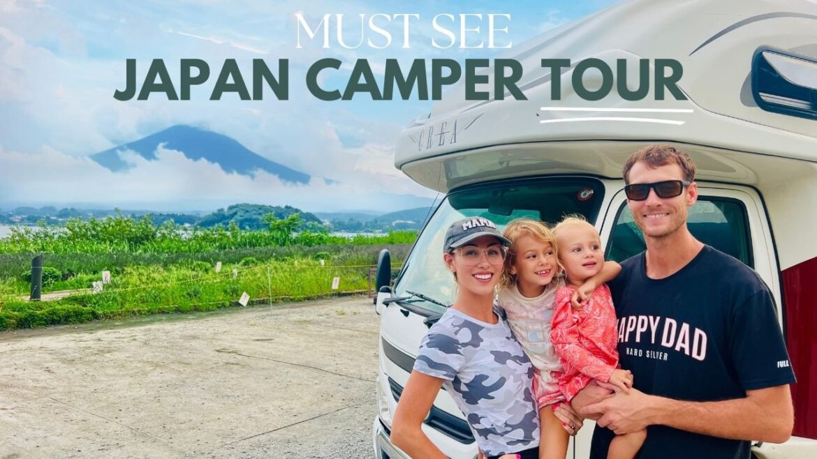 This is THE BEST Camper to Travel Japan in! (Full Tour) MUST SEE!