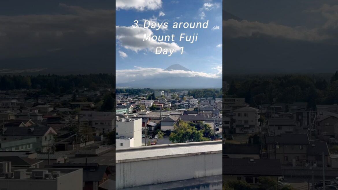 Enjoy Mount Fuji Views & Yoshida Udon in Fujiyoshida City Enjoy Mount Fuji Views & Yoshida Udon in Fujiyoshida City