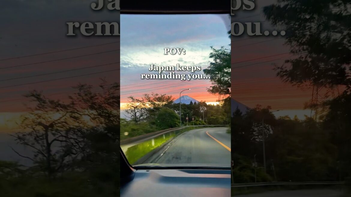 When Mt Fuji Photobombs Your Roadtrip π When Mt Fuji Photobombs Your Roadtrip π