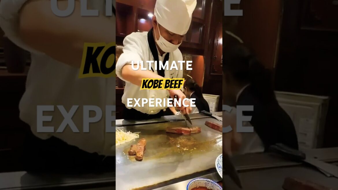 Ultimate Kobe Beef Steak Experience at Steakland Japan 🍽️ #Shorts