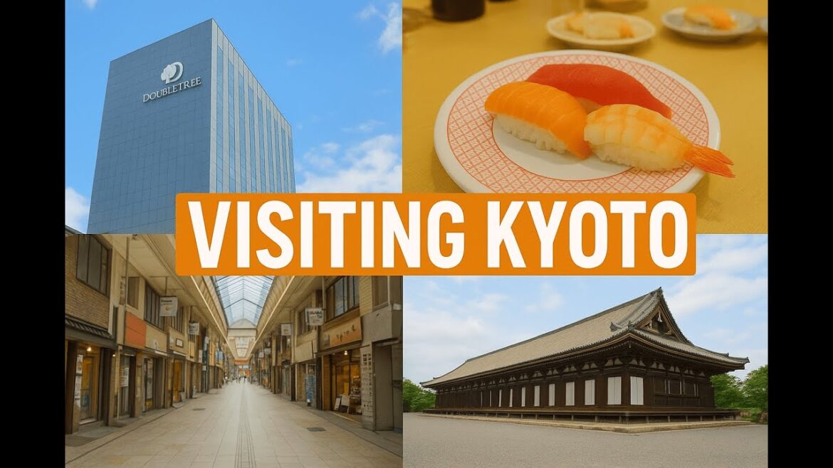Kyoto Travel Guide 🇯🇵 | DoubleTree Hilton Review, Kura Sushi Gluten-Free Food & Sanjusangendō Temple