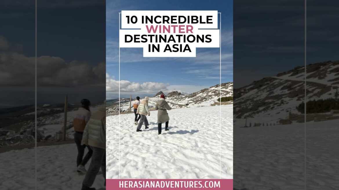 10 Best Winter Destinations in Asia ❄️ | Snow, Sunshine & Culture 10 Best Winter Destinations in Asia ❄️ | Snow, Sunshine & Culture