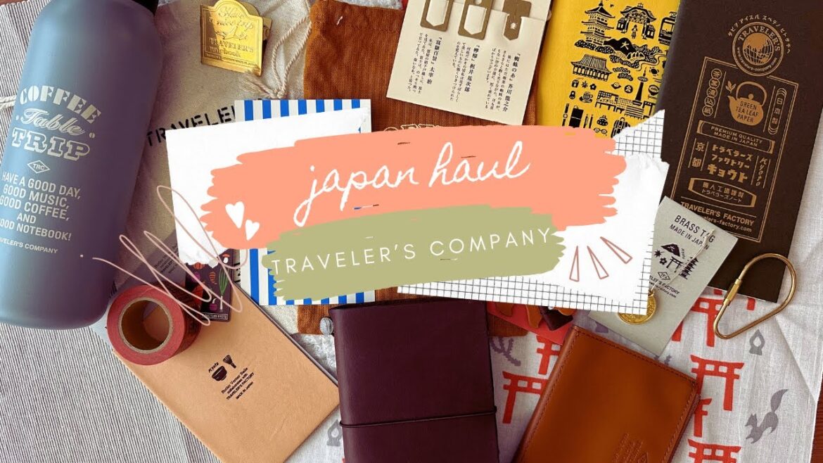 Traveler’s Factory Japan Haul ✈️ | Stationery Finds in Kyoto & Tokyo