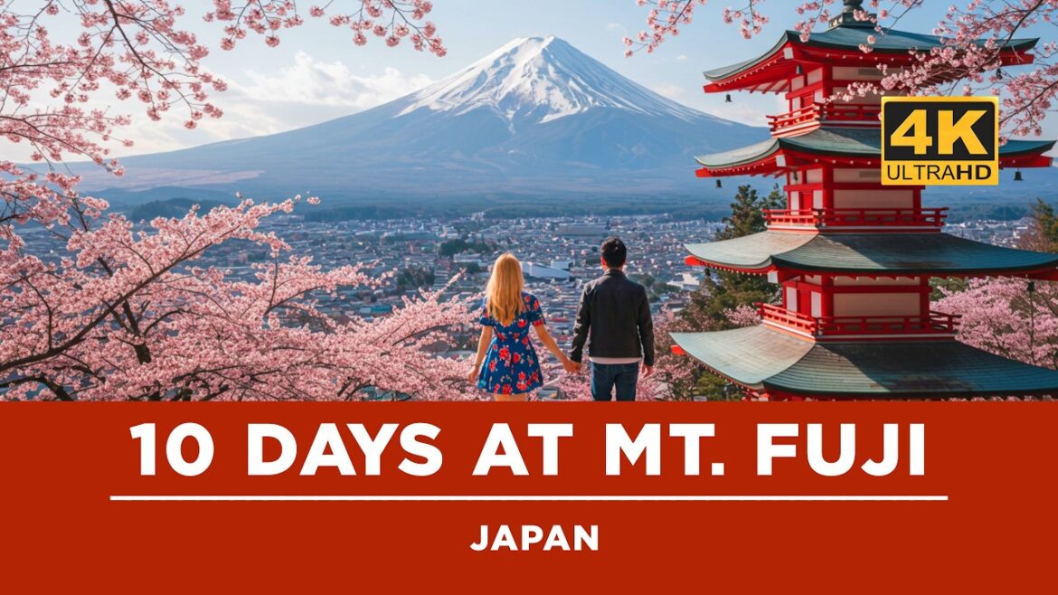 Discover 10 Days Mt. Fuji -  Japan Travel Guide - How to See it all - @tommytravelz in 4k 60fps