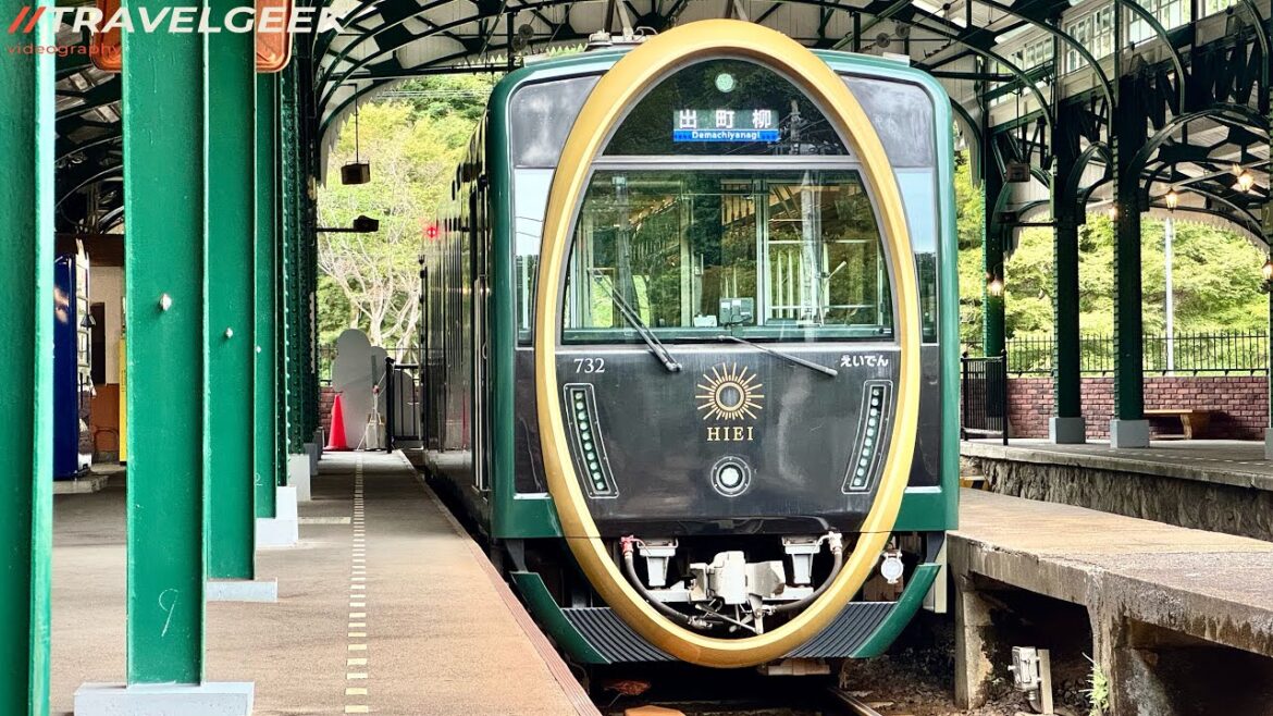 Riding Japan's Secret Local Train that No One Knows in Kyoto | Hiei