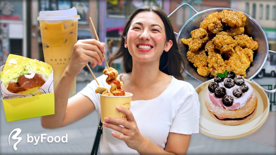 We Tried ALL Street Foods in Tokyo’s BIGGEST Koreatown! 🤤🇰🇷