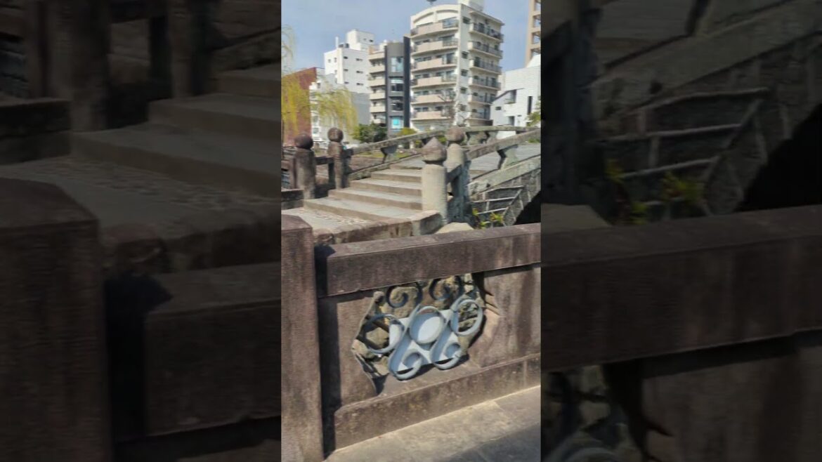 Nagasaki Meganebashi Bridge #japan #nagasaki #travel #japanese #japantravel #cruise #cruiselife