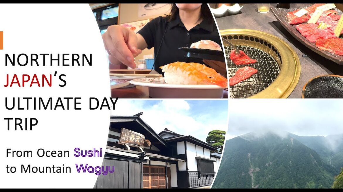Japan's Ultimate "Surf & Turf" Road Trip: Ocean Sushi & Mountain Wagyu in One Day | Tohoku