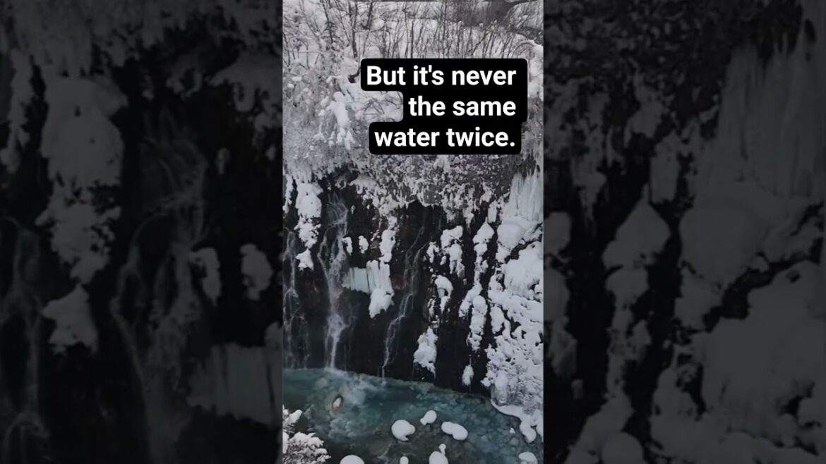 A beautiful reminder of constant change. #Waterfall #LifeLessons #Philosophy A beautiful reminder of constant change. #Waterfall #LifeLessons #Philosophy