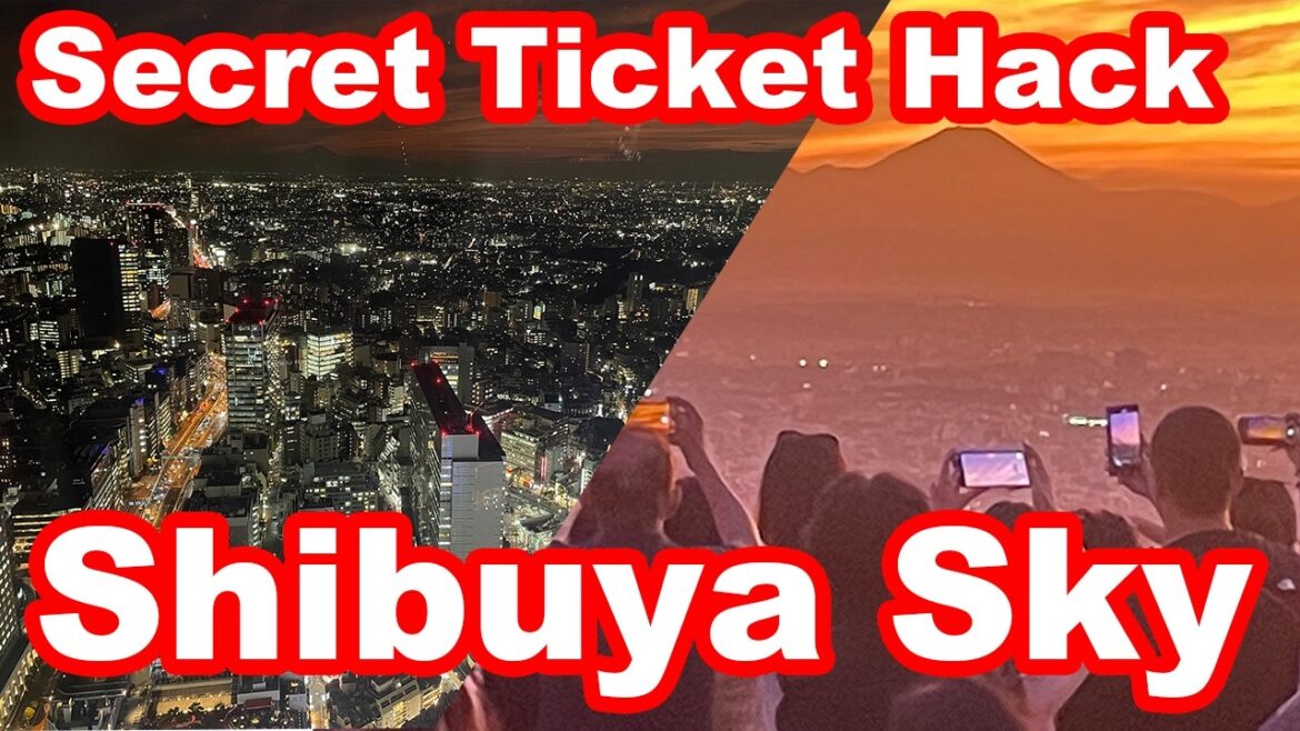 SHIBUYA SKY HACK: How to Get Tickets & See Mt. Fuji at Sunset (Annual Pass Insider Tips!)