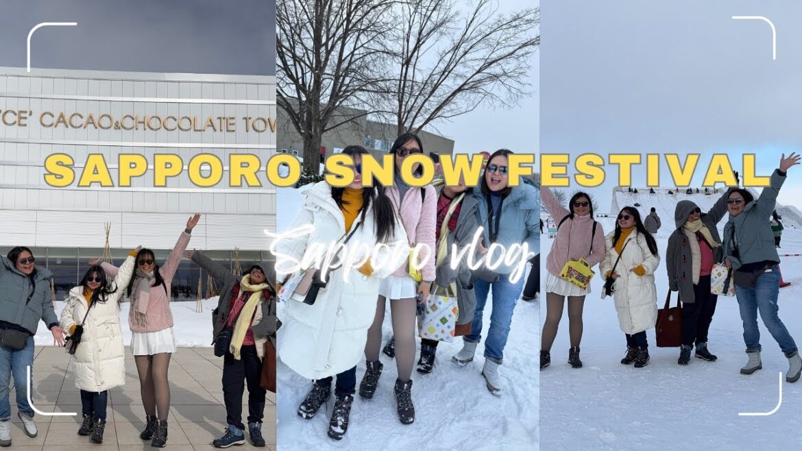 Chocolate Dreams & Snow Adventures in Sapporo 🍫❄️ | Royce Museum, Tsudome, & Snow Festival Chocolate Dreams & Snow Adventures in Sapporo 🍫❄️ | Royce Museum, Tsudome, & Snow Festival
