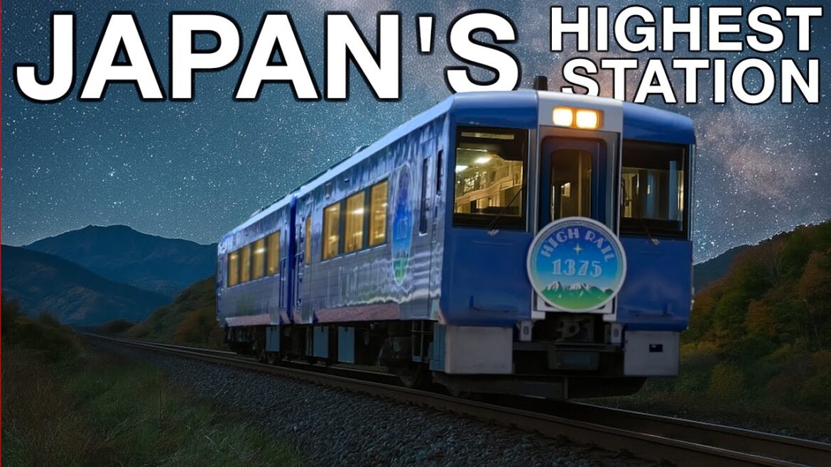 Visiting Japan's HIGHEST altitude station! - [HIGH RAIL 1375]