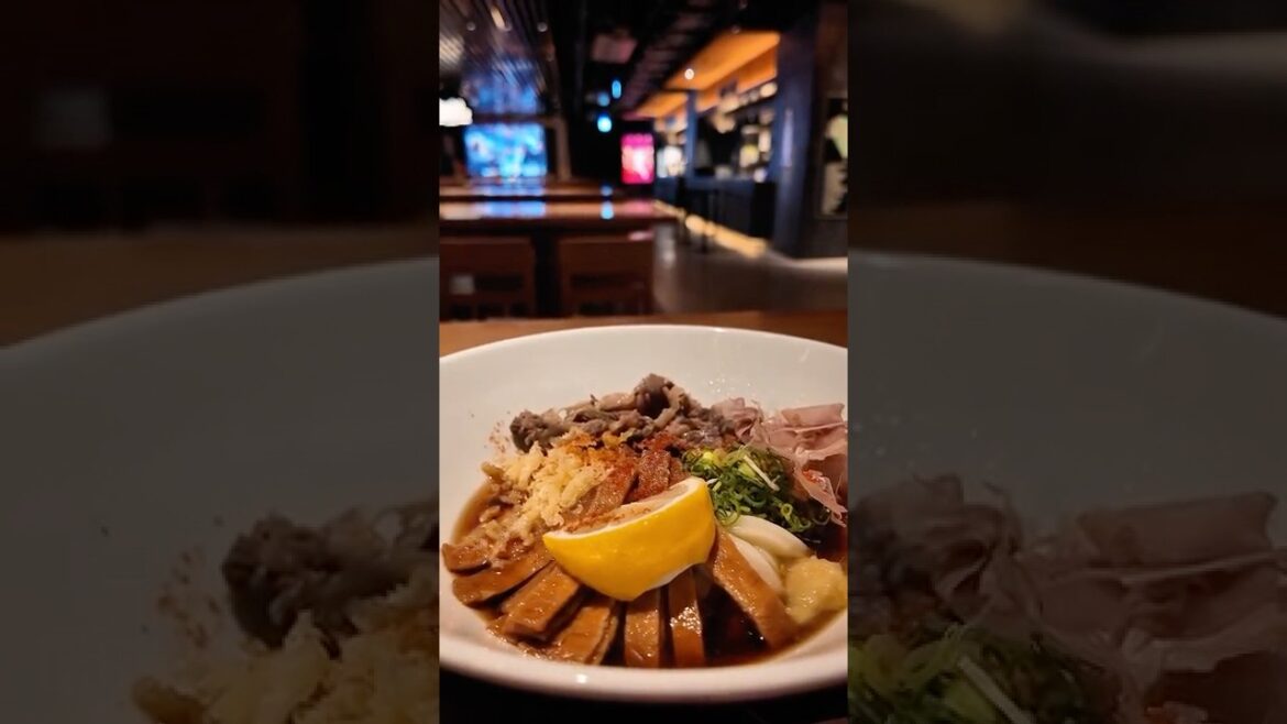 Passion Udon Sanshu, Time Out Market, Osaka, Japan #osakajapan #osaka #osakafood