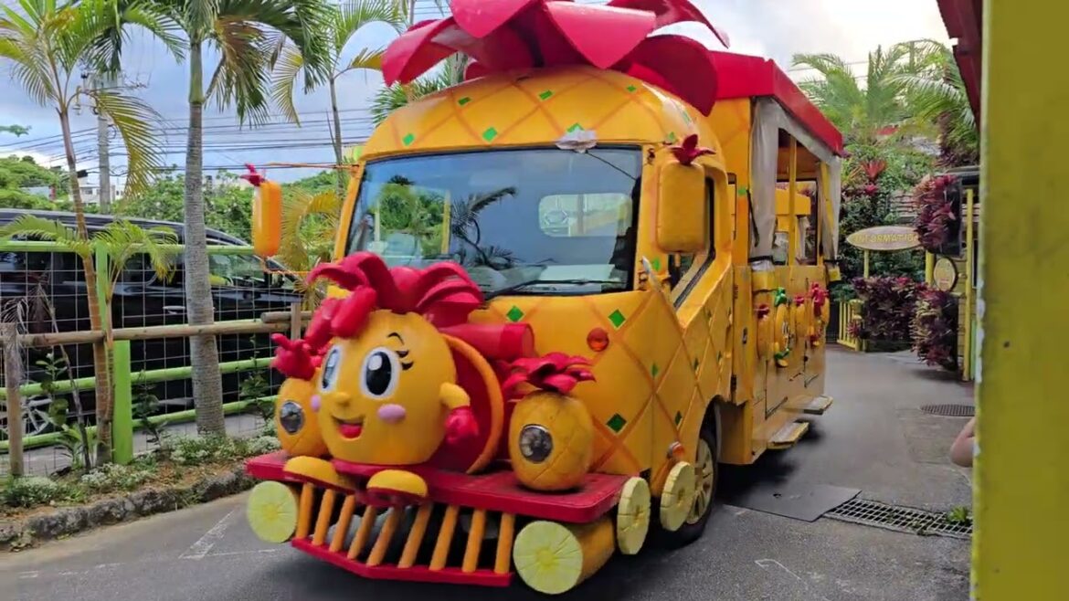 日本 ~ 菠蘿小火車 @ 名護菠蘿園 ~ 2025 Jun ~ Pineapple Train @ Nago Pineapple Park ~ Japan