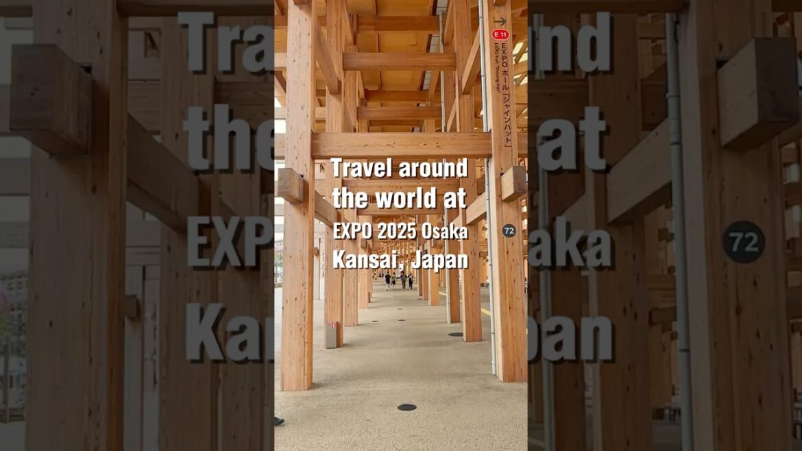 Travel around the world at Expo 2025 Osaka, Kansai, Japan