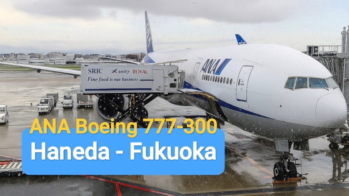 ANA Boeing 777-300 Tokyo – Fukuoka Flight Report | Take Off Haneda Airport ANA Boeing 777-300 Tokyo - Fukuoka Flight Report | Take Off Haneda Airport