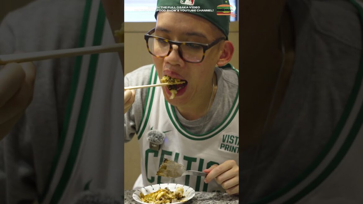 What You SHOULD Eat in Osaka, Japan! (or else...) #Shorts