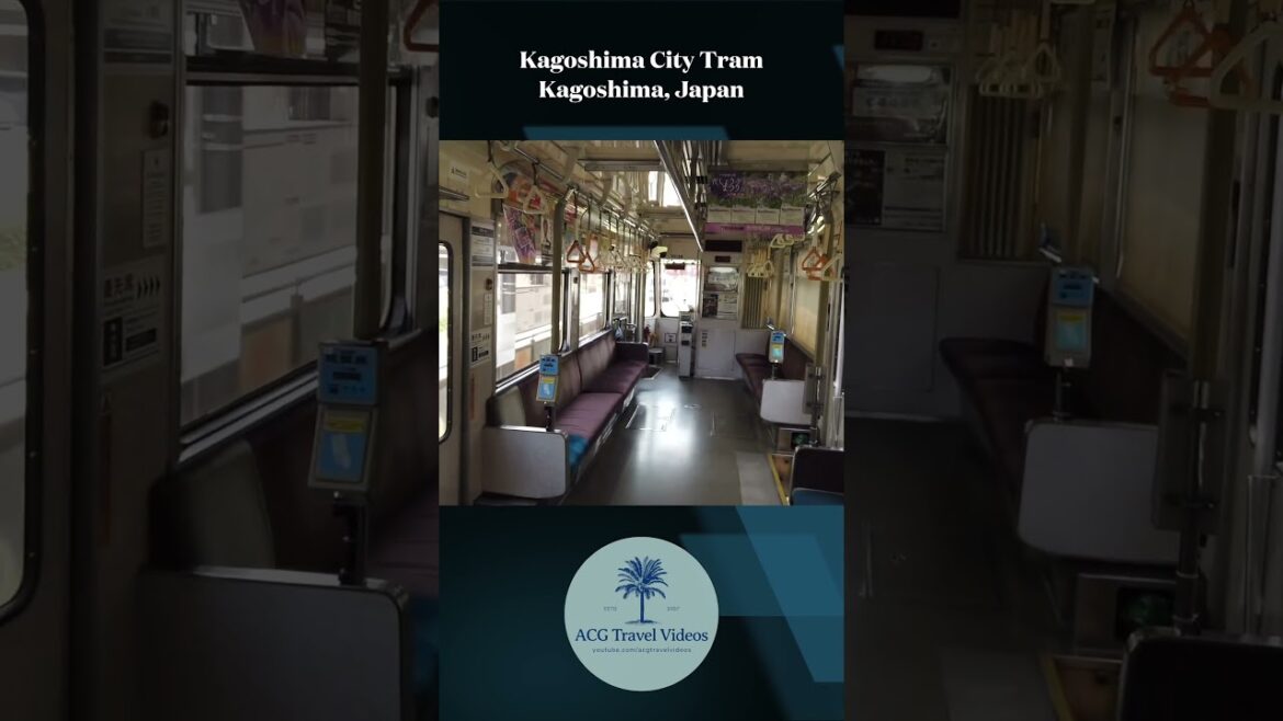 Kagoshima City Tram - Kagoshima, Japan