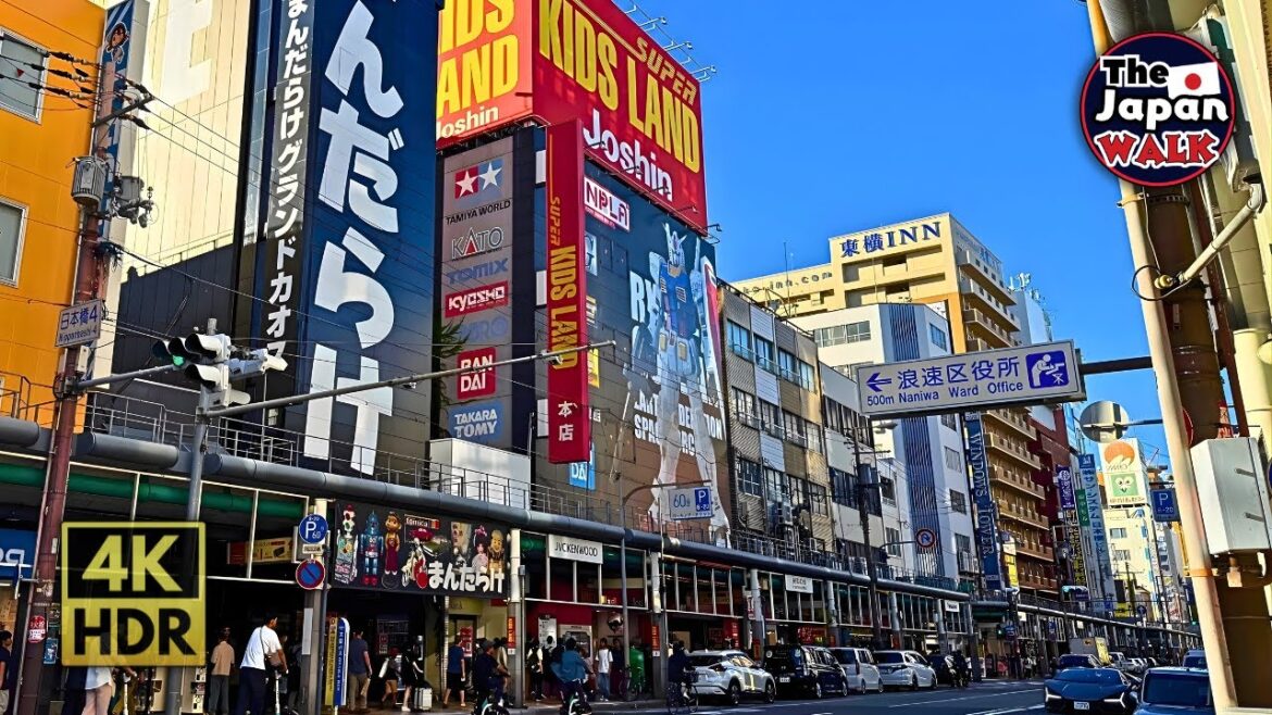 Den Den Town: Osaka’s Ultimate Anime Paradise | Walking Tour | 4K HDR Den Den Town: Osaka’s Ultimate Anime Paradise | Walking Tour | 4K HDR