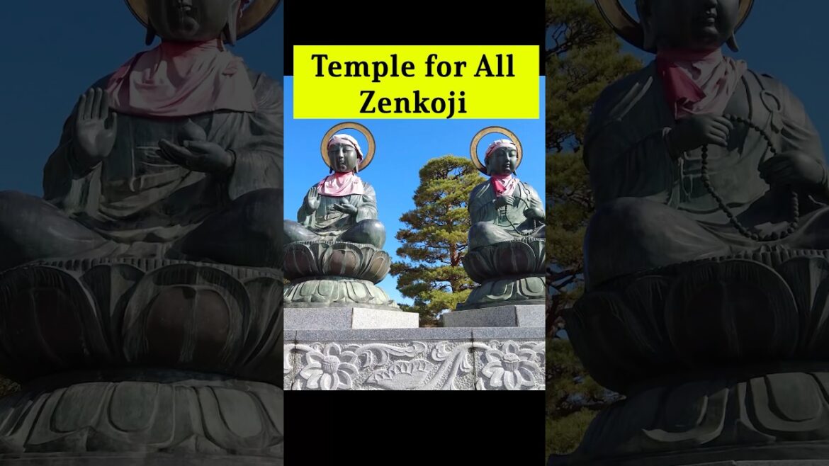 Zenkoji temple welcoming all #zenkoji #nagano #japantravel #temple Zenkoji temple welcoming all #zenkoji #nagano #japantravel #temple