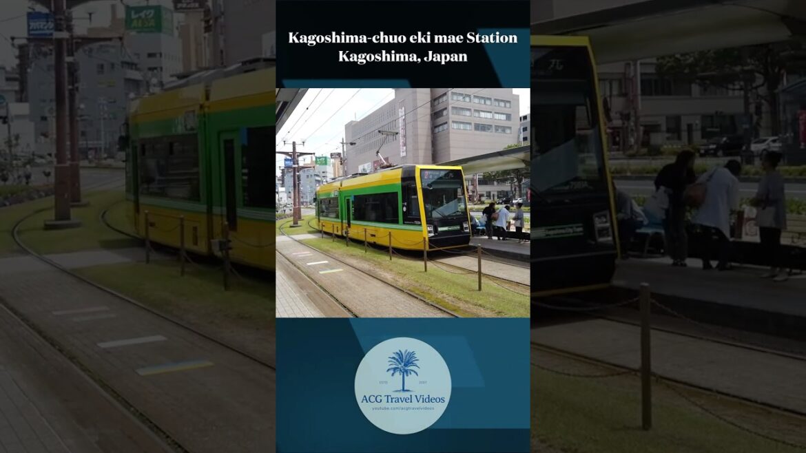 Kagoshima-chuo eki mae Station - Kagoshima, Japan