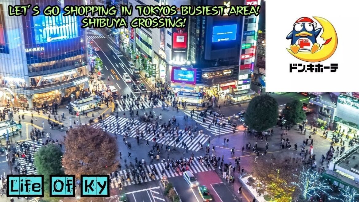 Let's Explore Shibuya Crossing In Tokyo Japan!