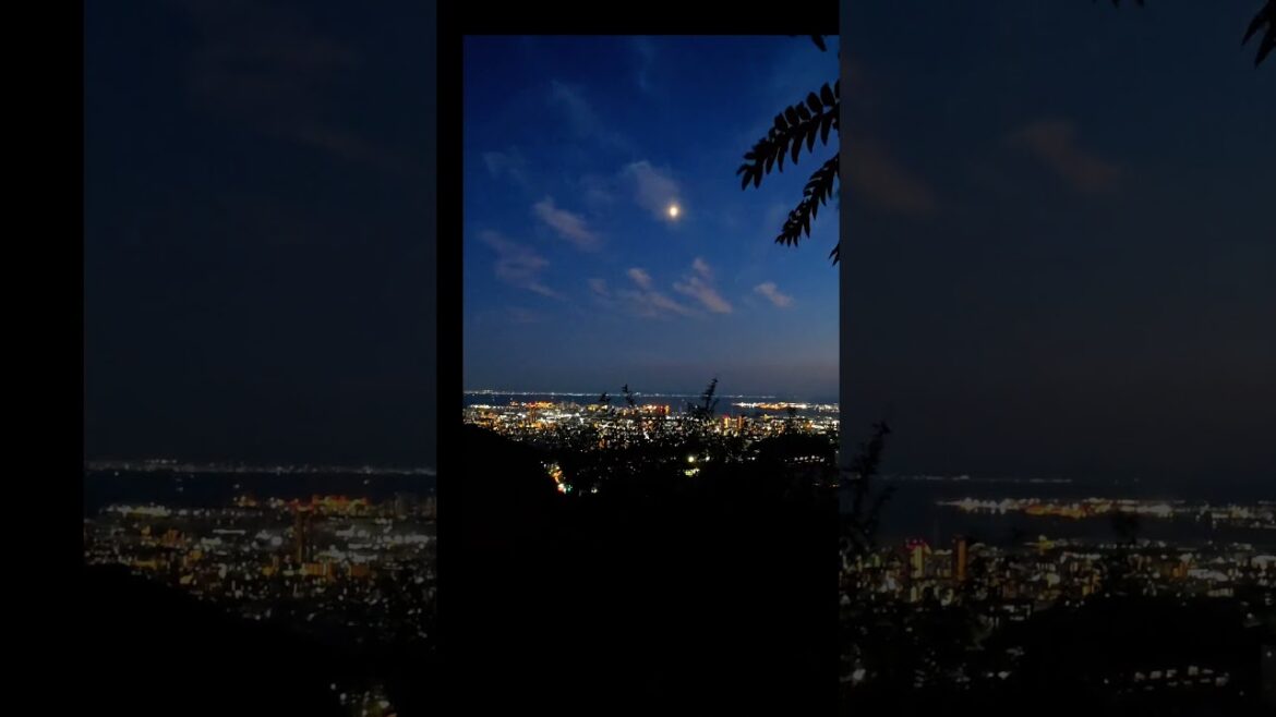 "Japan coolest mountain hike" "Mountain Rokko" #viral #travel #japan #night #viralvideo