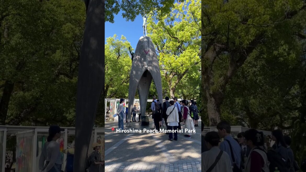 Hiroshima Peace Memorial Park #hiroshima #peace #history #japan #shorts Hiroshima Peace Memorial Park #hiroshima #peace #history #japan #shorts