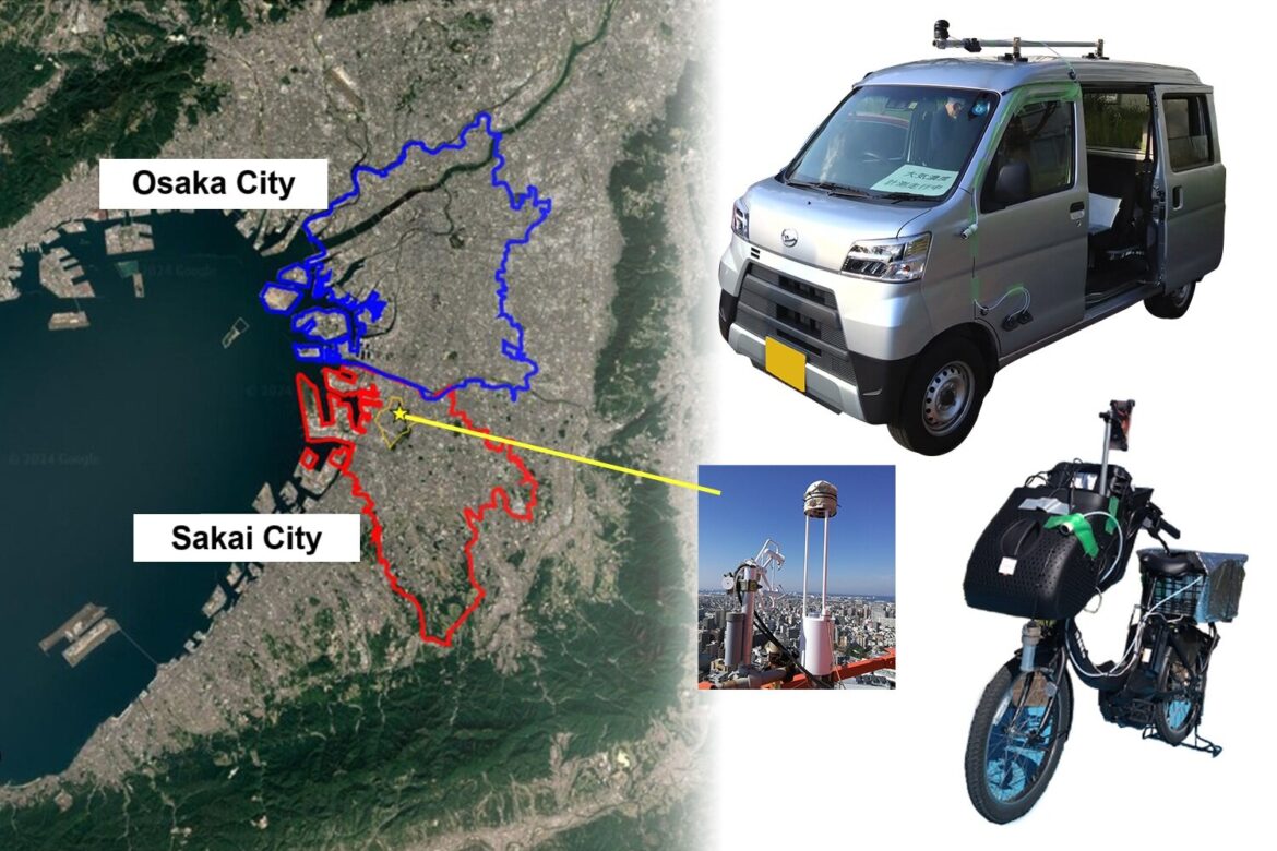 Methane from overlooked sources higher than predicted in Osaka, Japan Methane from overlooked sources higher than predicted in Osaka, Japan