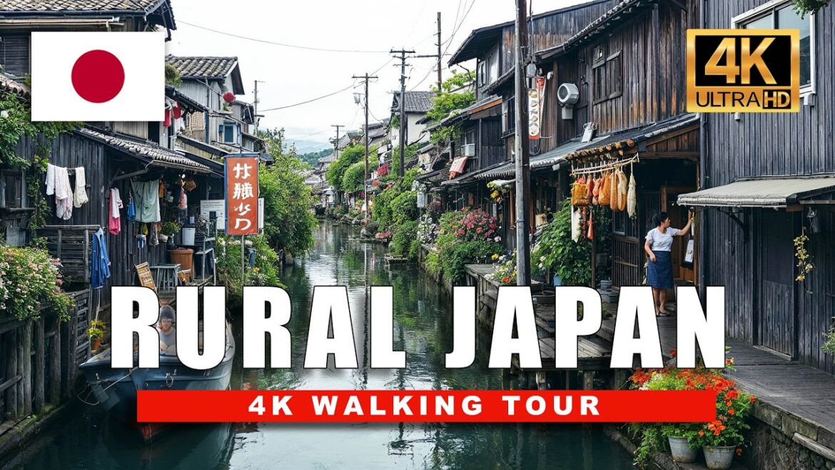 4K Walk Through Rural Japan | Shimoda, Kamakura & Hidden Canal Villages 🇯🇵