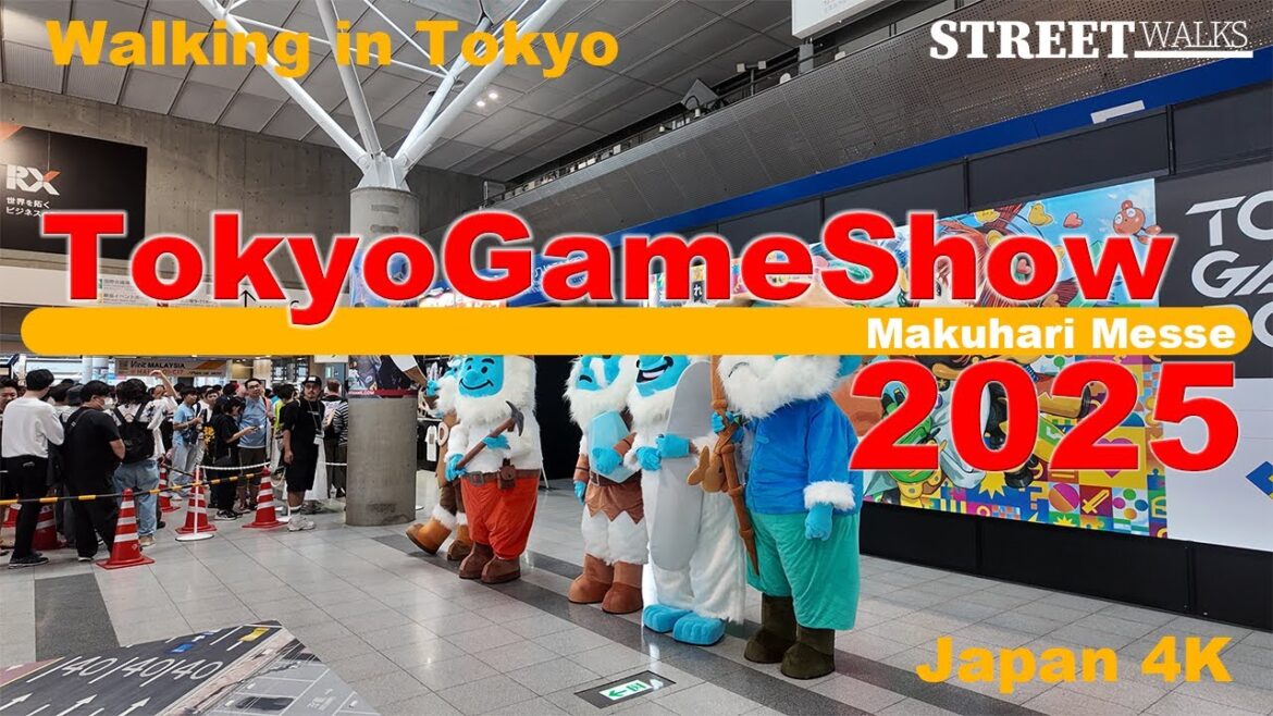 Walking Tokyo Game Show 2025 | Japan’s Biggest Gaming Event POV | Cosplay | anime | 4K Walking Tokyo Game Show 2025 | Japan's Biggest Gaming Event POV | Cosplay | anime | 4K