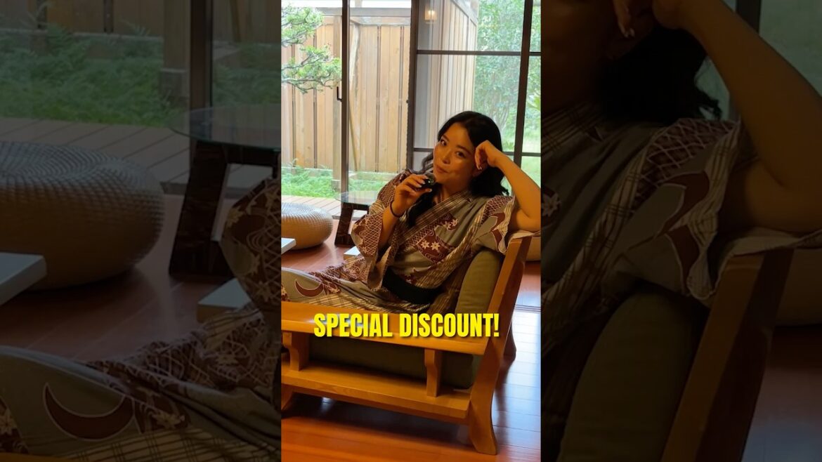 Get a traditional ryokan coupon! 🇯🇵 #visitjapan #japantrip #japantravel