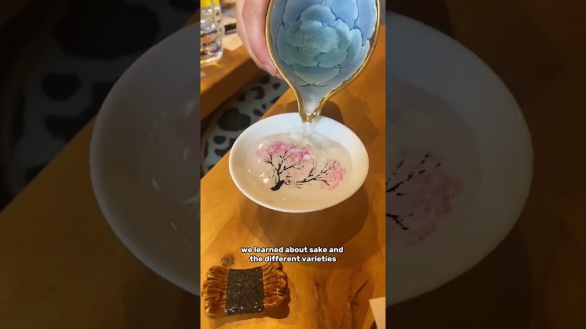 Sake Tasting in Tokyo