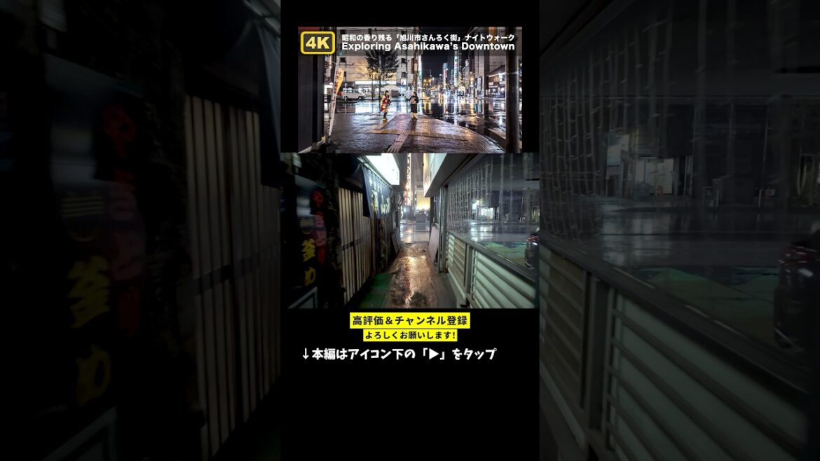 旭川市繁華街「サンロク」 #北海道旅行 #旭川市 #サンロク街 #hokkaidotravel #asahikawa #japanwalk #hokkaidowalk